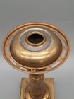 Antique Brass Astral Solar Oil Lamp Font Base Kerosene Conversion W/ 5" Fitter  — photo 9