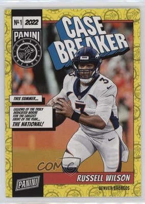 2022 Panini National Convention Case Breaker 104/199 Russell Wilson #CB3 00em