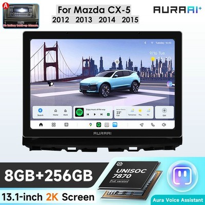 258GB Für Mazda CX5 CX-5 2012-2016 Autoradio Android GPS Navi Carplay 4G LTE AI