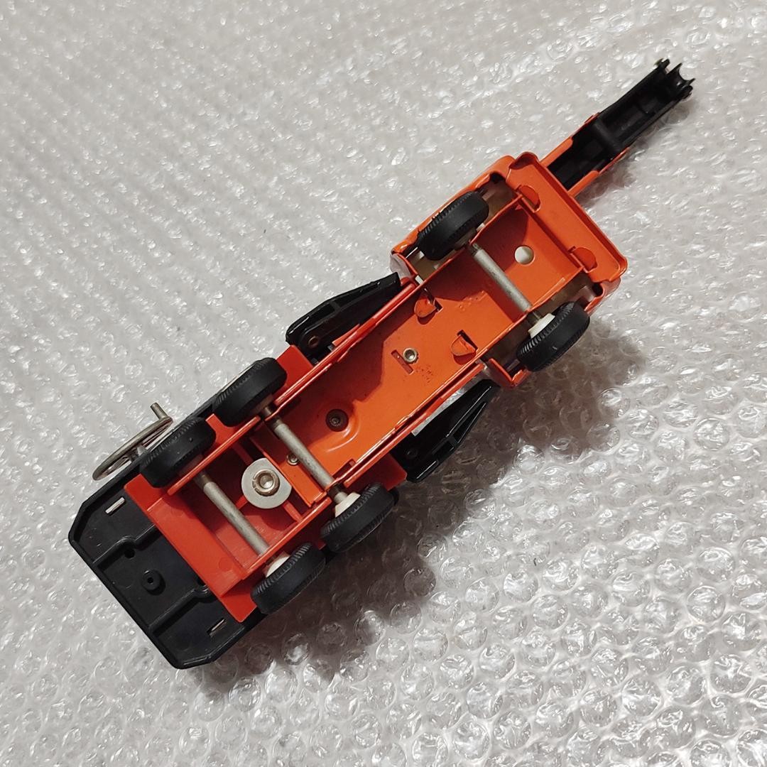 Vintage Japanese Tin Toy Truck Crane Truck Tonka 680 P H Showa Era