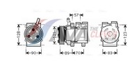 AVA Clever Choice Kompressor Klimaanlage ** Clever FIT ** HYAK257 FüR Hyundai A1