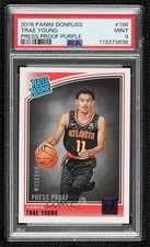 2018 Donruss Rated Rookies Press Proof Purple 68/199 Trae Young PSA 9 MINT 8uc