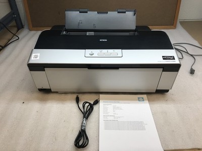 Epson Stylus Photo R2880 Wide Format Color Inkjet Printer NO PAGE COUNT - TESTED