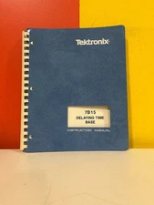 Tektronix 070-2318-00 7B15 Delaying Time Base Instruction Manual