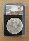 NGC 35TH ANNIVERSARY 2021 S$1 EAGLE LANDING T-2 FIRST RELEASES MS 70 290