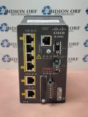 Cisco Ethernet Switch IE-2000-4T-G-B, Grade B, SKU 22493
