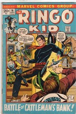 Marvel Comics Ringo Kid Volume 1 Book #16 Lower Mid Grade