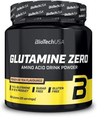 BioTech USA Glutamine Zero 300g Amino Regeneration Erholung (76,63 /kg)