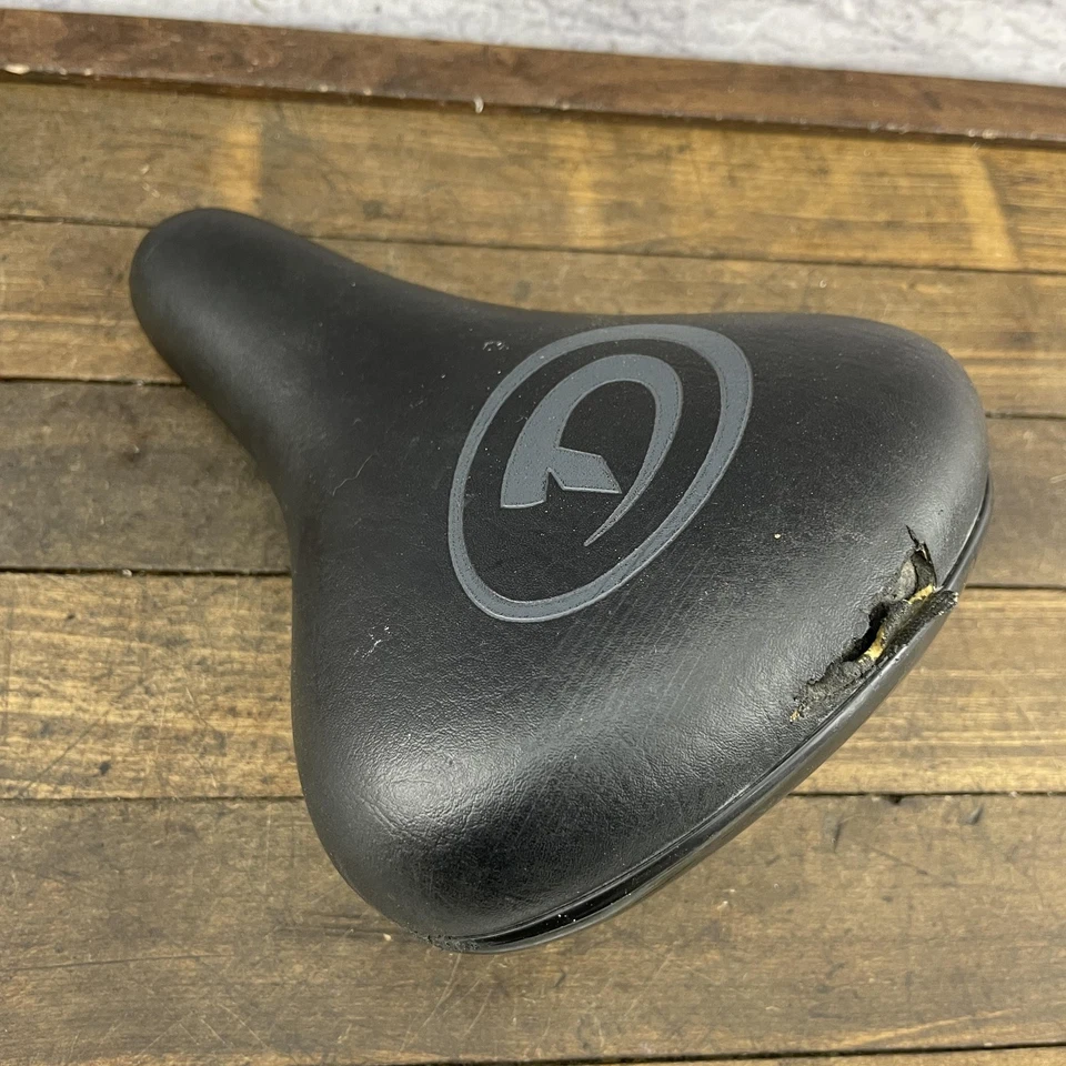 Asiento BMX Velo Diamond Back negro acolchado sofá silla Mid School OG CUTS Foto 2 de 4