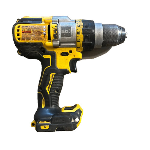 DEWALT DCD999 20V DRILL BRUSHLESS HAMMER DRILL FOR PARTS ONLY NOT WORKING
