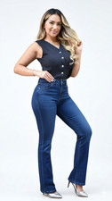 Butt Lifter Womens Jeans High Waist Boot Cut Pantalones Levanta Cola Colombianos