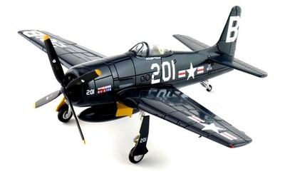 SkyMax Models 1:72 US Navy Grumman F8F-2 Bearcat Fighter, SM1014