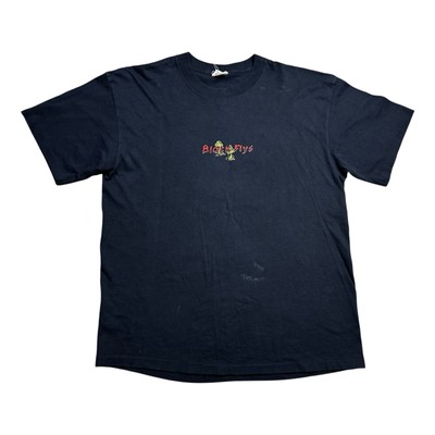 小物 blackflys i rap vintage Vintage Black Flys 90s Skateboard Psychedelic T-shirt Rare Adult