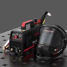 YESWELDER CUT-50DS 50A Plasma Cutting System with Safety Helmet, 110V/220V