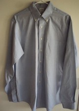 Vintage Brooks Brothers all cotton blue dress shirt 16-36 EUC  
