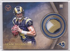 2015 Sean Mannion Topps Valor 3 Color Patch    RC 113/289    #VP-SM (A6470)