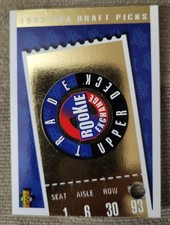 1993 Upper Deck NBA Draft Picks Gold Redemption RC Punched Rookie Card #TC1