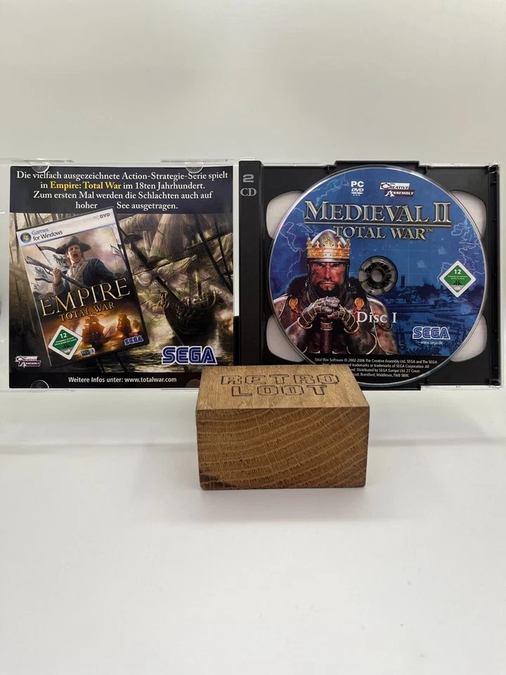 Medieval II: Total War (PC) 2006 (Creative Assembly) SEGA (Jewelcase) Strategie - Bild 3 von 4