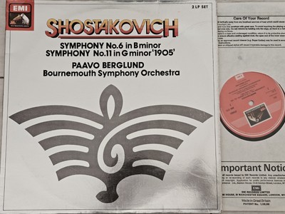 Rare Audiophile TAS EMI SLS 5177 SHOSTAKOVICH Symph No6 & 11 2 LP Nm Free Shipp 