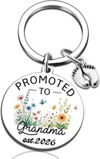 New Grandma Gifts First Time Grandmother Promoted To Keychain...