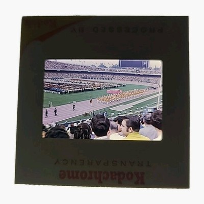Original 1968 Mexico City Olympics Kodachrome Slides Ceremony Stadium Lot (18)