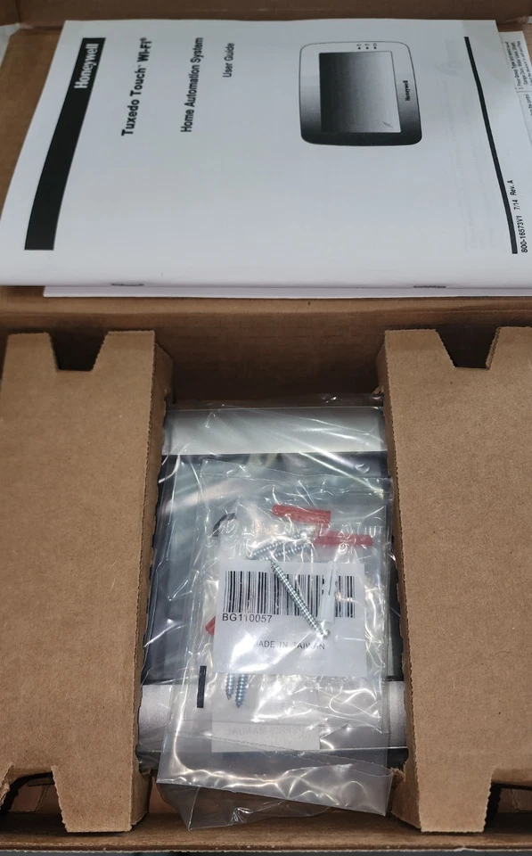 Honeywell Tuxedo Touch with Voice Controller Part TUXWIFIW  Z-Wave Network WIFI - Image 4 of 4