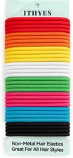 32Pcs hair ties for Women Thick Hair,4mm Elastic Hair Bands for Girl,Hair Band