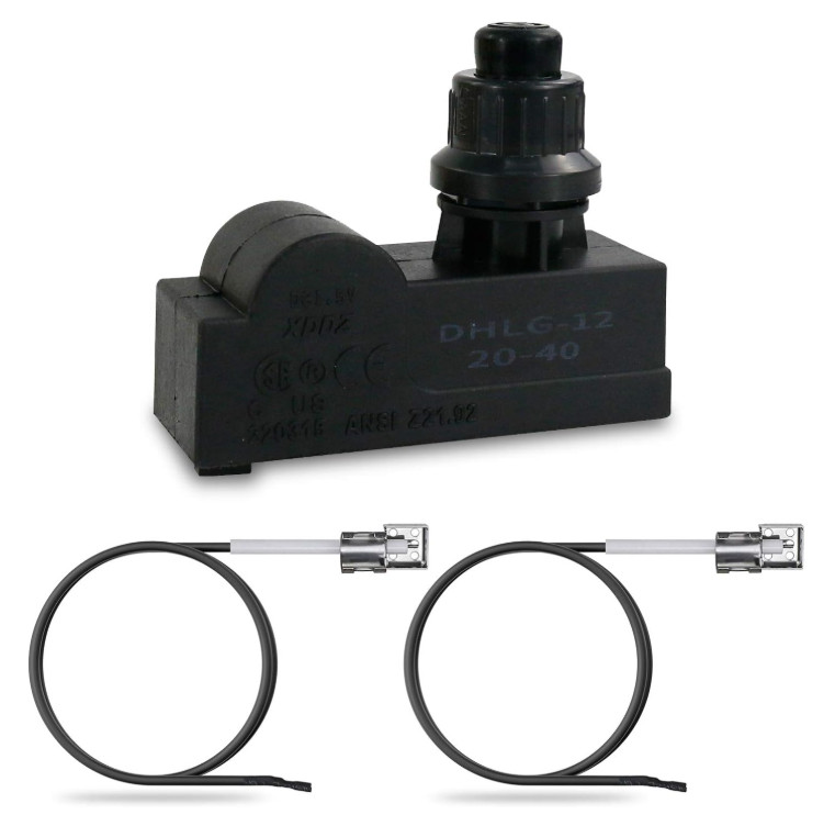 Uniflasy Push Button Grill Ignitor 2 Outlet Electronic Igniter kit for...