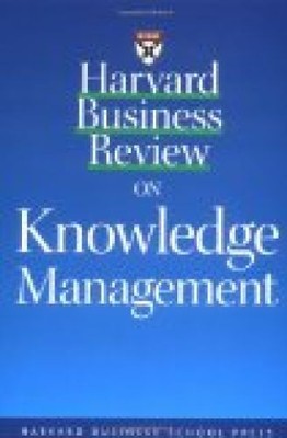 Knowledge Management: The Definitive Resource for Professionals (Harvard  287702