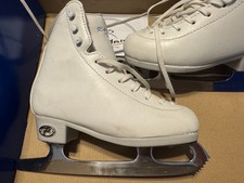 Riedell Topaz Figure Skates   Junior Size 12   Width D
