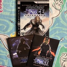 Star Wars: Force Unleashed Ultimate Sith Edition w/ Collector Card 3/10 PS3