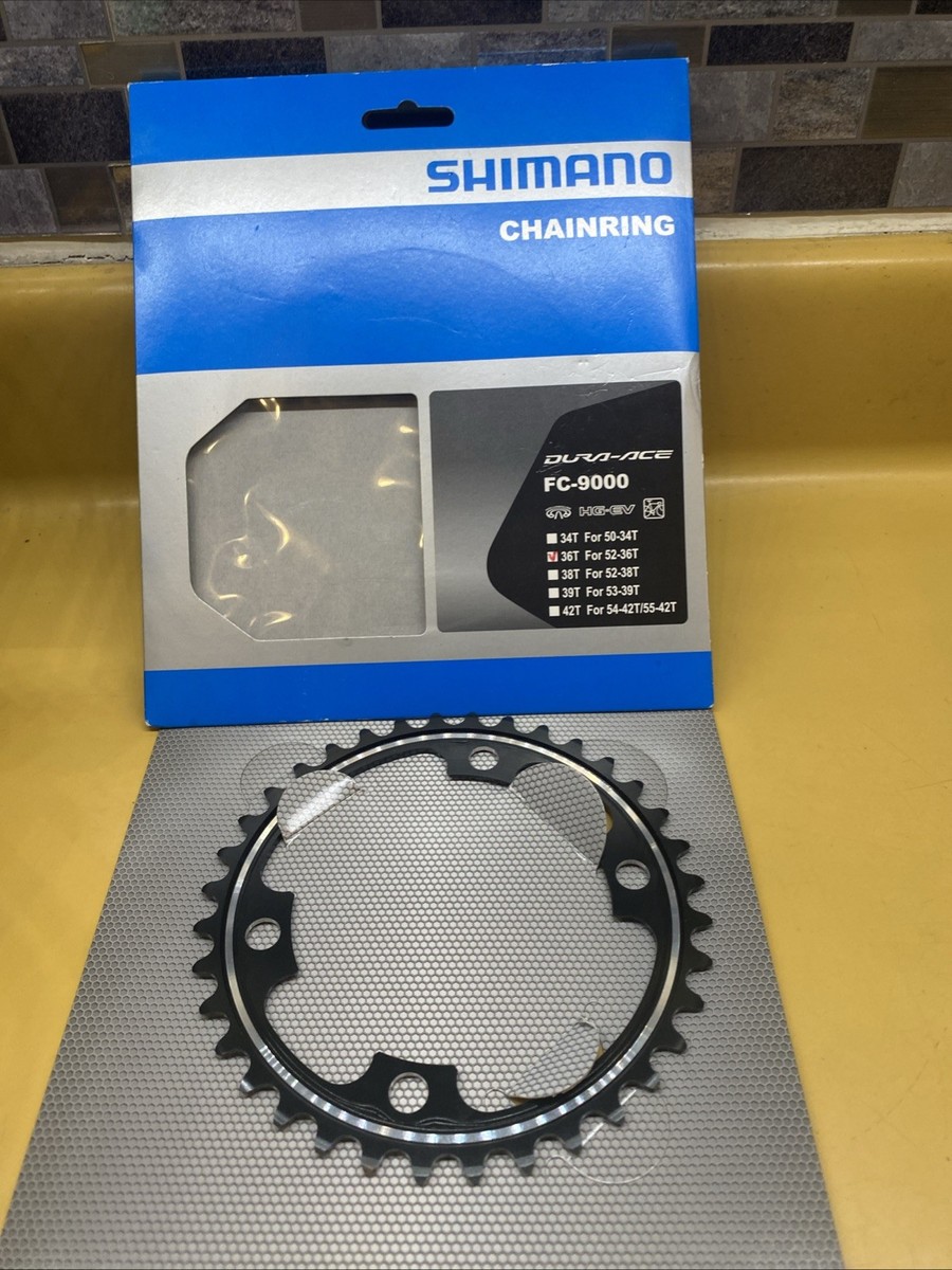 New Shimano Dura-Ace FC-9000 36t 11-Speed Inner Chainring For 52t