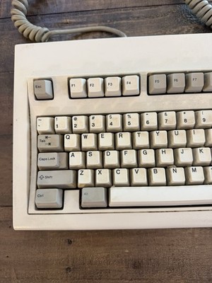 IBM Model M Keyboard Silver Badge Dec 15, 86 (PN 1390120