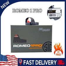 SIG SAUER Optic Romeo 1 Pro Red Dot Sight 1x30mm 3MOA Reflex w/Protective Shroud