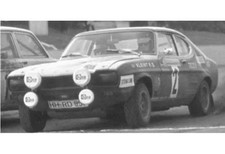 1/43 Ford Capri 1972 Baltic Rally #2 W. Rohrl J. Berger Diecast
