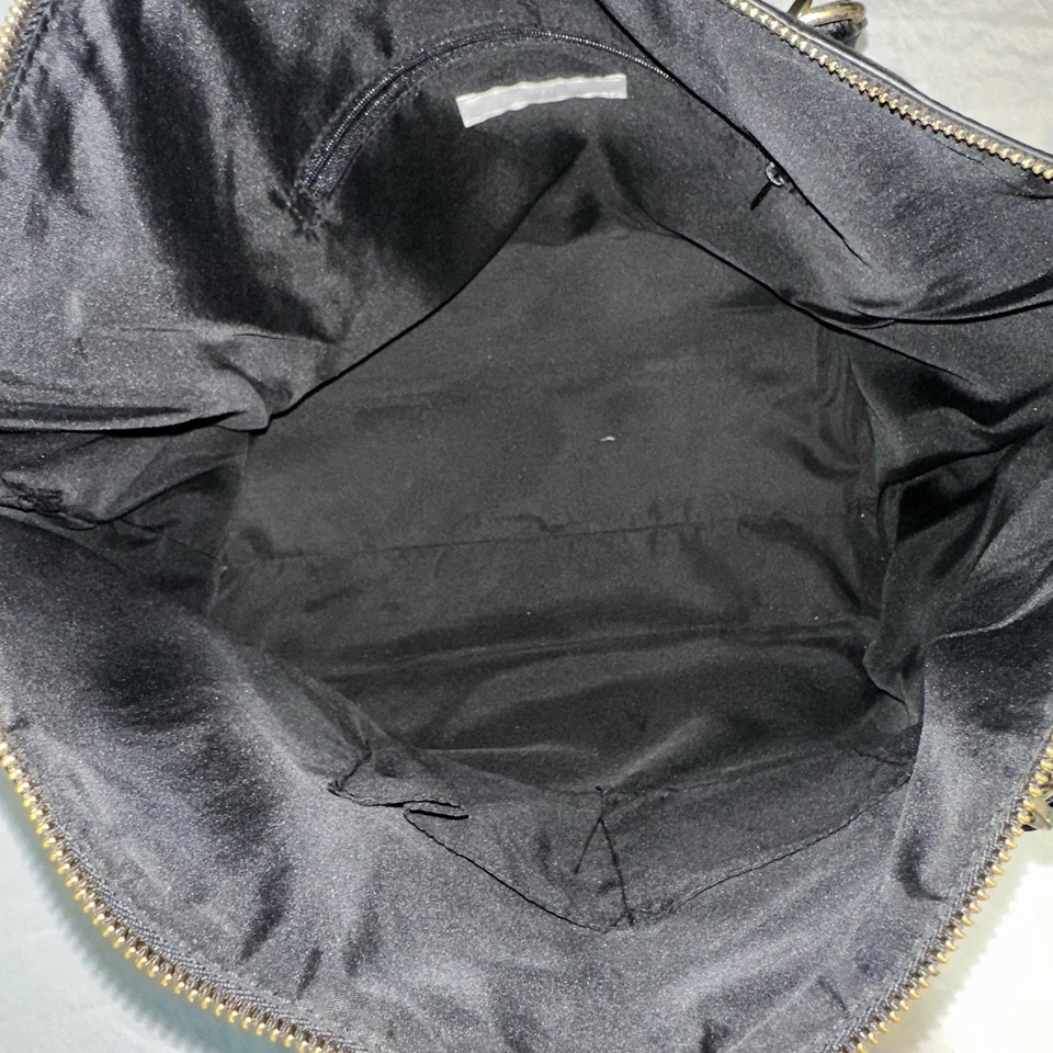 H&M Black Imitation Leather Shopper Purse - Image 4 of 4