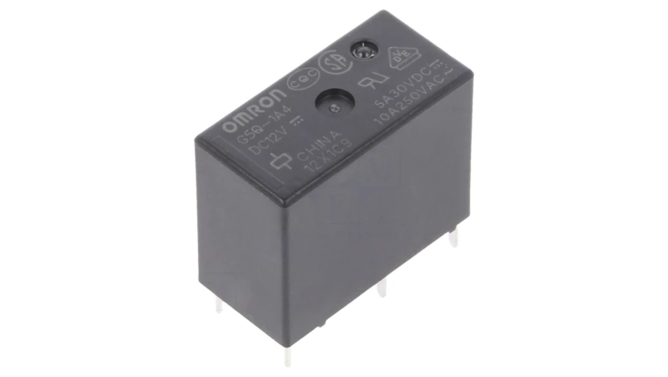 Magnetic Relay SPST-NO Coils 12VDC G5Q-1A4 12DC