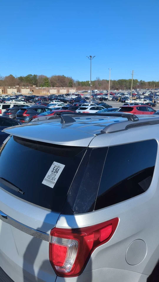 Barras transversales de techo para Ford Explorer (2014-2019), plateadas Foto 4 de 4