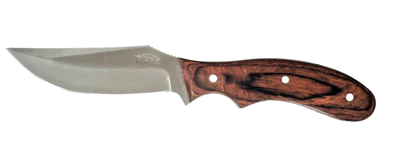 Brown Hunting Collectible Vintage Factory Manufactured Fixed Blade Knives