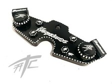 HAYABUSA BLACK TRIPLE TREE/BOLT CAPS/FORK CAPS PKG 08-12 SUZUKI HAYABUSA