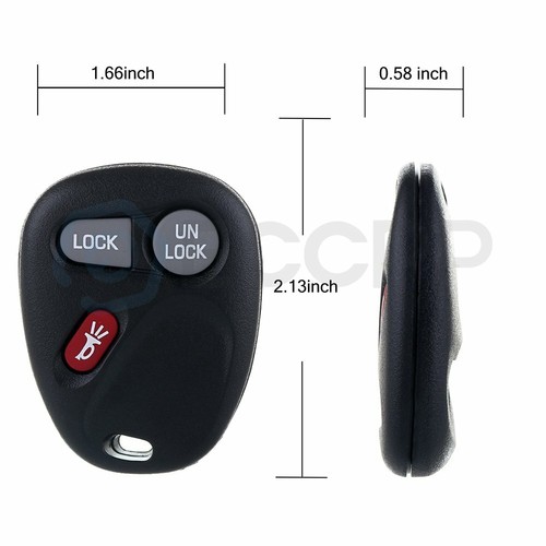 2 For Chevrolet Silverado 1500 GMC Sierra 1999-2001 Remote Keyless Entry System - Picture 2 of 7