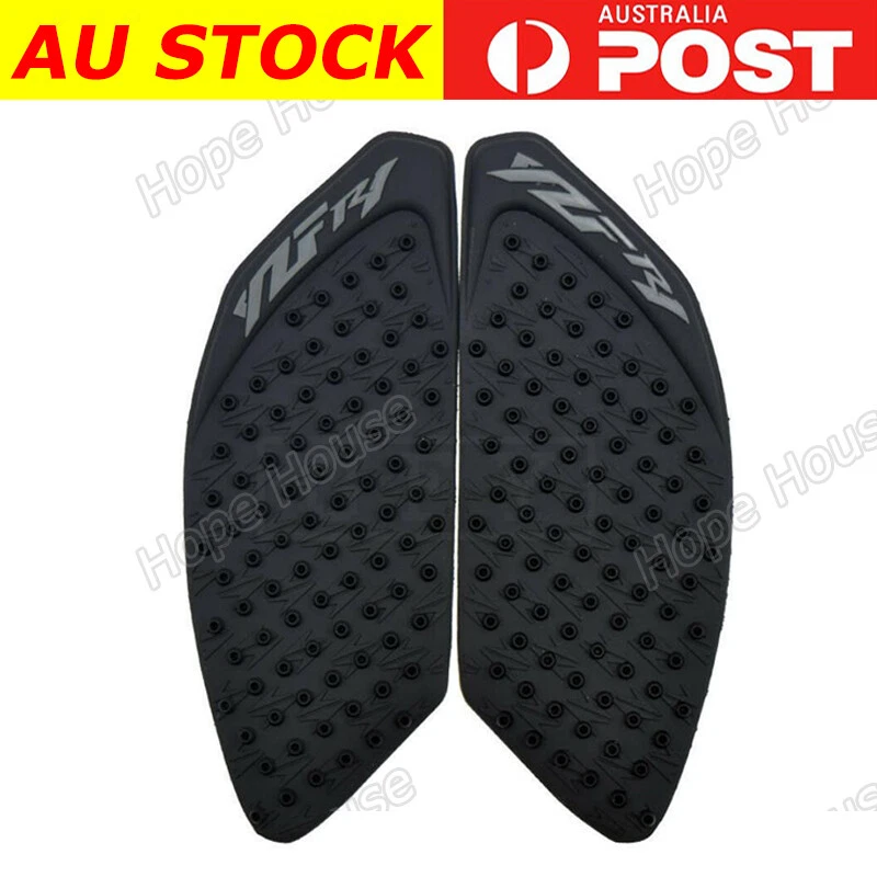 Tank Traction Side Knee Decal Protector Grip Pads For Yamaha YZF-R1 YZF R1 09-14