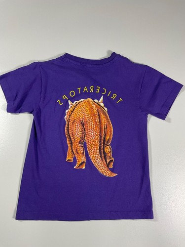 Vintage Triceratops T Shirt Youth Sz M Dinosaur Single Stitch Nature Company 90s - Picture 8 of 9