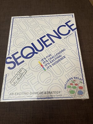 Sequence Board Game, Unopened Sealed Box 35261080027| eBay