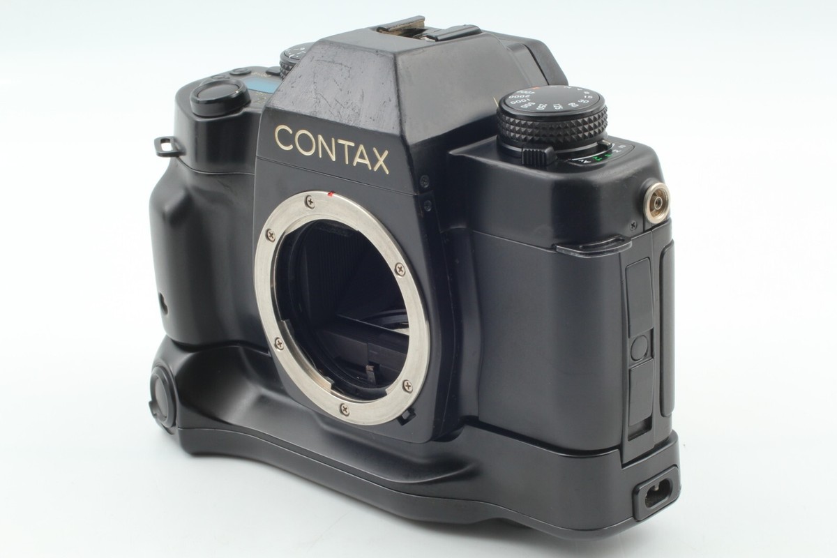 CONTAX SLRカメラ ブラック The Contax 35mm SLRs of the Yashica-Kyocera era – CamerAgX