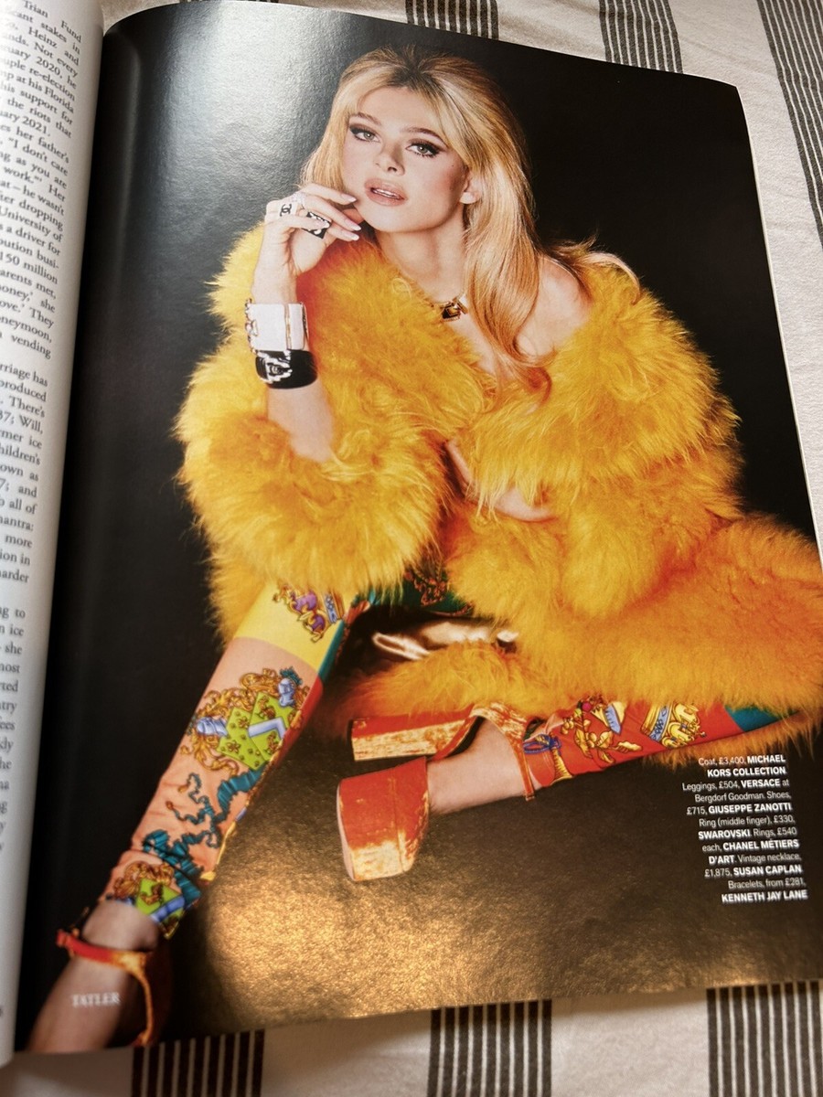 Tatler Magazine UK Volume 317 N°08 August 2022, Cover Nicola Beltz