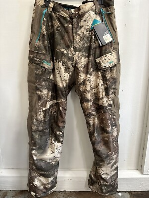 #ad Cabelas Outfit Her Camo Pants With Suspenders Large $50.00