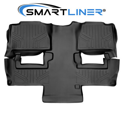 SMARTLINER Floor Mats 2nd 3rd Row 2011-2014 Tahoe Yukon (2nd Row Bucket Seats)