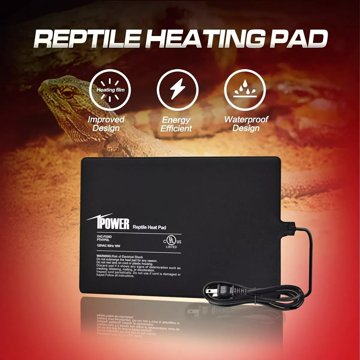 Heat mat top for animals