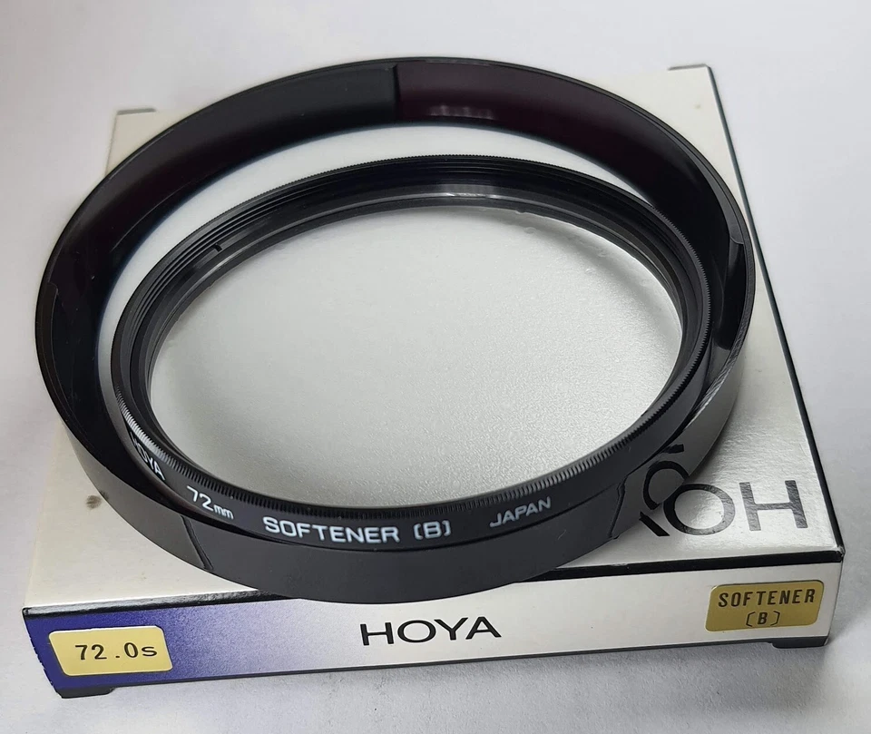 72mm Hoya Softener B Soft Focus Glass Lens filter Japan Portrait-s Weddings E-72 - Image 2 of 4